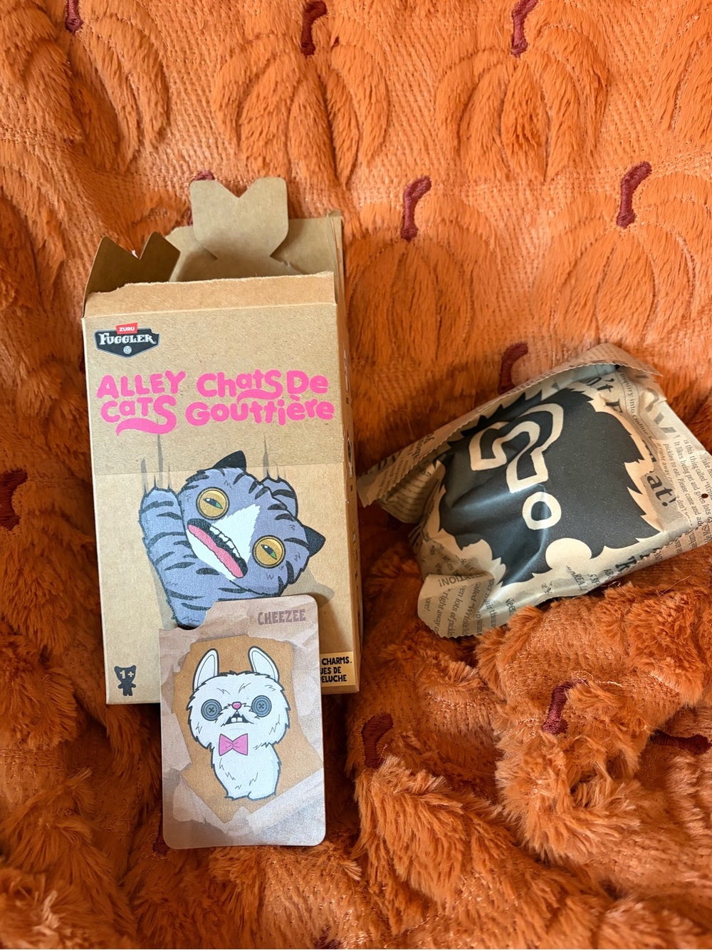 Fuggler Alley Cats Keychain - Cheezee